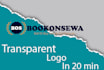 make the transparent logo just in 20min