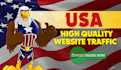 drive USA targeted real website visitors