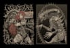 create dark horror metal band t shirt artwork for merch