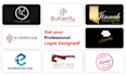 do creative logo design with 3d mockup