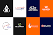 create a modern logo illustration for your business
