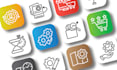 design professional icon set