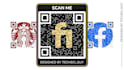 design qr code with logo and call to action text in 2 hrs