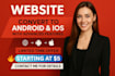 convert any website to android ios app with guaranteed approval