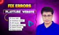 fix playtube website bugs and upload issues