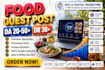 write HQ guest post on a da60 food and resturant blog