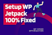 install and setup jetpack or fix jetpack issues