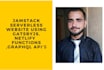 create serverless gatsby website with netlify function and gatsbyjs