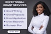 do grant research, write grant proposals and submit grant applications