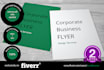 design corporate business flyer,poster,leaflet,post card