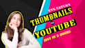 do amazing, eye catchy youtube thumbnail
