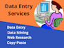 be your virtual assistant for copy paste, data mining, data entry, typing