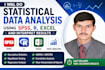 do statistical data analysis using spss, r, and excel