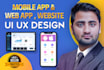 do web ui ux design or mobile ui ux design