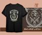 illustrate modern custom and typography teeshirt designs
