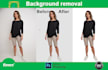 do background removal within 24hours