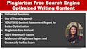 provide plagiarism free search engine optimized writing content
