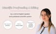 professionally proofread and edit your scientific manuscript
