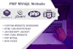 develop website in PHP,laravel,codeignitor