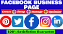 setup and design facebook business page