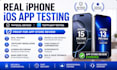 test your ios app on real iphones using testflight