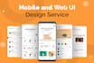 make creative app UI design