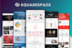 design modern squarespace website or redesign squarespace website