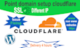 setup cloudflare SSL wordpress website with CDN or fix any error