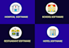 create school hotel restaurant hospital management software
