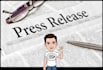 write, edit and proofread press release to create value