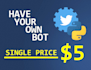 create a twitter bot using python