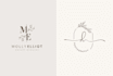 design beautiful hand drawn botanical boho logo design