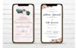 design elegant and modern digital wedding invitation