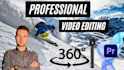 professional VR 360 video editing,stiching and reframing