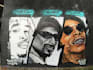 paint real graffiti art on the street wall