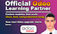 implement odoo erp and develop custom modules