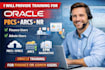 provide training on oracle pbcs, arcs and nr applications
