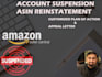 strategically designed plan for amazon account reinstatement