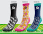do unique sock design with pantone c