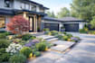 design landscape with pool for house and villa