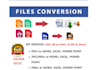 convert images, pdfs, handwritten text to ms word in 24 hours