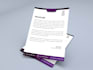 design creative and professional letterhead templates