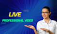make excellent professional live video with voice over