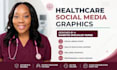 design professional healthcare and wellness social media graphics