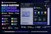 build a chrome extension or firefox addon