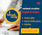 be your social media content writer in english and arabic