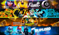 design eye catchy  gaming banner