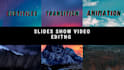 do slides show video editing