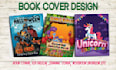 design kdp book cover, kdp low content book coloring book