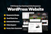 design responsive wordpress website using elementor